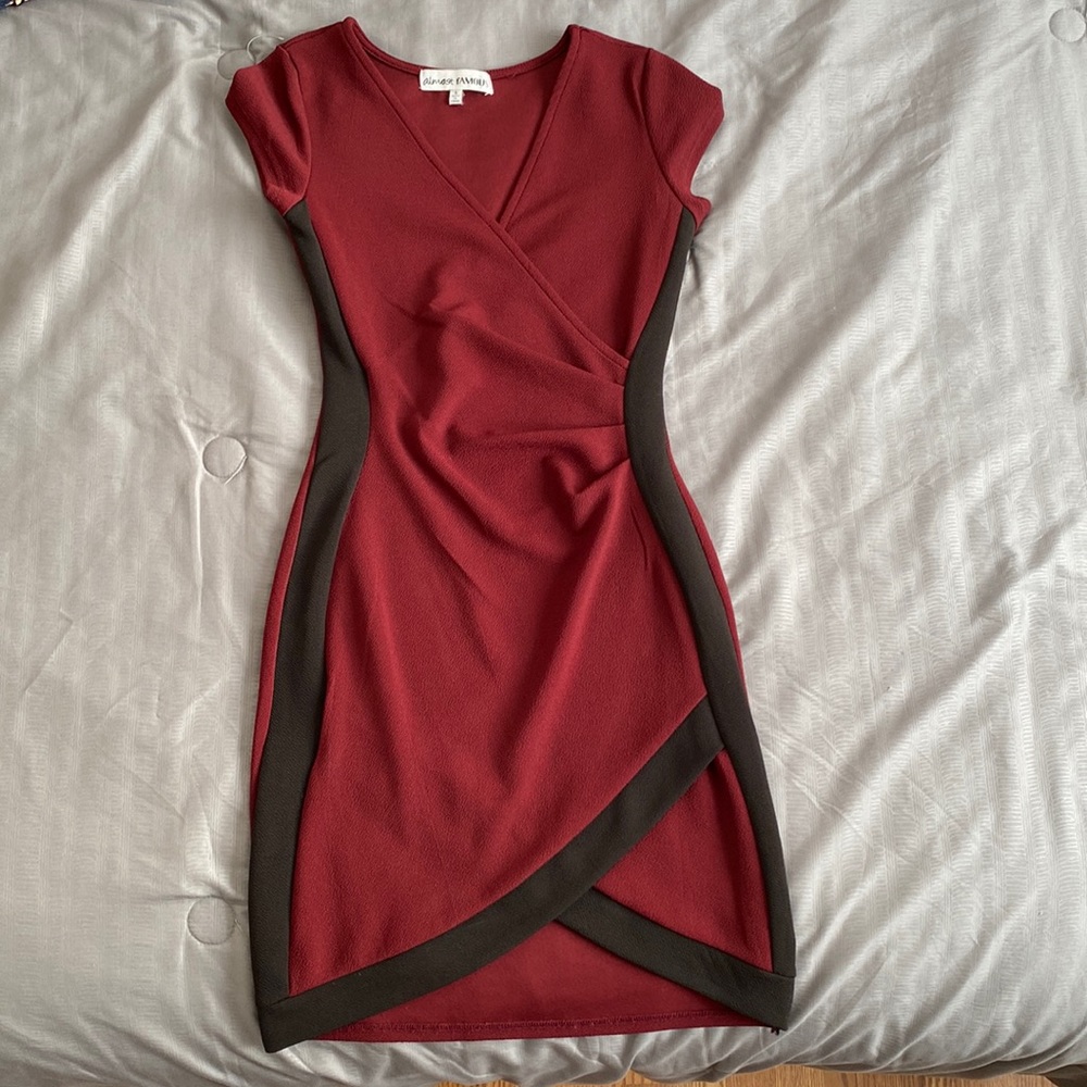 Bodycon wrap dress